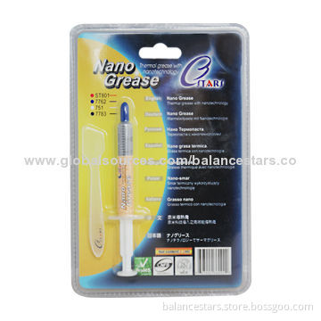 Nano Thermal Grease (SGS/RoHS), Excellent Thermal Conductivity, Electrically Non-conductivity
